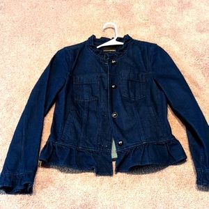 Banana Republic Jacket Jean Blue Denim Small